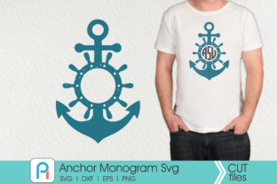 Anchor Monogram: A Designer's Take on Nautical Graphics for Crafts