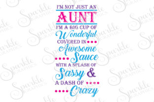 Aunt Cut File Graphics for Crafts and Creative Sellers