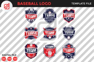 Baseball Logo or Badge Template V1: Essential Graphics for Crafters