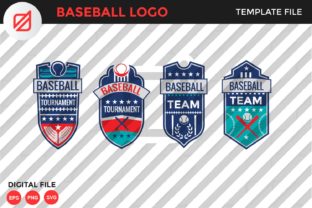 Baseball Logo Template V3: Premium Graphics for Crafters