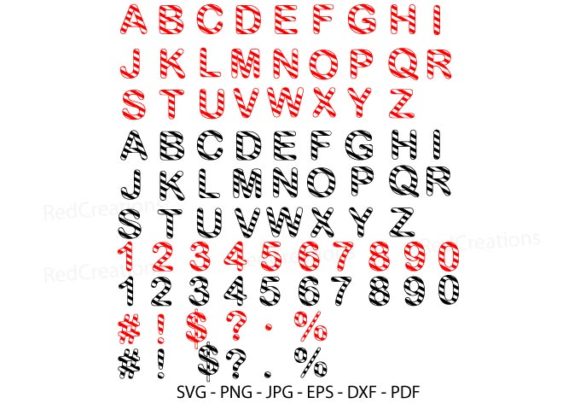 Candy Cane Letters Numbers Svg: A Graphics Review for Crafts