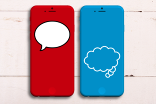 Comic Speech and Thought Bubbles: Graphics for Crafts