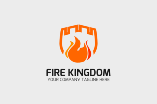 Fire Logo Template: A Graphic Design Asset for Modern Logos and Graphics