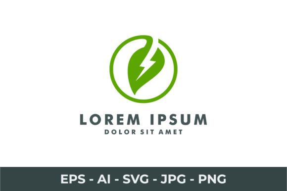 Green Energy Logo Template, Electrical Graphics and Logos Review