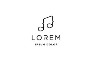 Music Code Logo Design Vector Review
