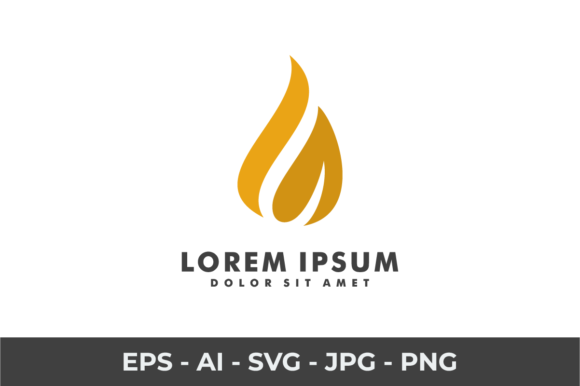 Nature Fire Flame Logo Template: Modern Graphics for Logos