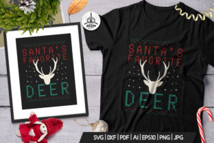 Santa Favorite Deer Graphics and Print Templates Review