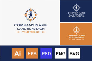 Survey Land Logo Design: Modern Graphics for Real Publishing